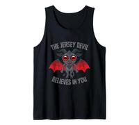 El Diablo de Jersey cree en ti - Motivación Cryptid Design Camiseta sin Mangas