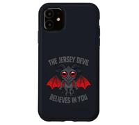 El Diablo de Jersey cree en ti - Motivación Cryptid Design Carcasa para iPhone 11