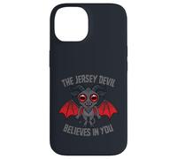 El Diablo de Jersey cree en ti - Motivación Cryptid Design Carcasa para iPhone 14