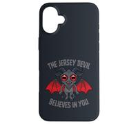 El Diablo de Jersey cree en ti - Motivación Cryptid Design Carcasa para iPhone 16 Plus