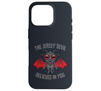 El Diablo de Jersey cree en ti - Motivación Cryptid Design Carcasa para iPhone 16 Pro
