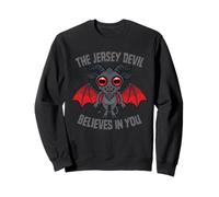 El Diablo de Jersey cree en ti - Motivación Cryptid Design Sudadera