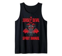 El Diablo de Jersey es mi Animal Espiritual - Adorablemente diabólico Camiseta sin Mangas