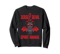 El Diablo de Jersey es mi Animal Espiritual - Adorablemente diabólico Sudadera