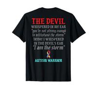 El diablo me susurró al oído que no eres lo suficientemente fuerte Camiseta