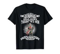 El Diablo me VIO Caballero templario Camiseta