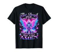 El diablo me vio con la cabeza hacia abajo - Woman Knight Camiseta
