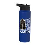El diablo me vio con la cabeza hacia abajo y pensó que había ganado Stainless Steel Insulated Water Bottle