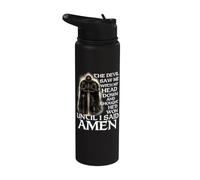 El diablo me vio con la cabeza hacia abajo y pensó que había ganado Stainless Steel Insulated Water Bottle