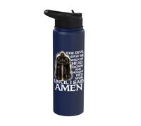 El diablo me vio con la cabeza hacia abajo y pensó que había ganado Stainless Steel Insulated Water Bottle