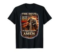 El Diablo me VIO con la Cabeza pensó Que había Ganado hasta Que Dije Amén Camiseta