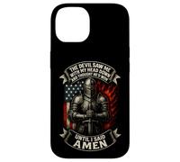 El diablo me vio con la cabeza pensó que había ganado hasta que dije Amén Carcasa para iPhone 14