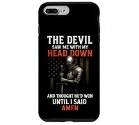 El diablo me vio con la cabeza pensó que había ganado hasta que dije Amén Carcasa para iPhone 7 Plus/8 Plus