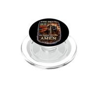 El Diablo me VIO con la Cabeza pensó Que había Ganado hasta Que Dije Amén PopSockets PopGrip para MagSafe