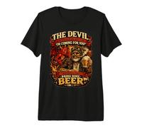 El Diablo susurró Que vengo por ti, susurré de Vuelta Camiseta Premium