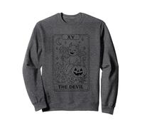 El Diablo Tarot Tarjeta Halloween Sudadera