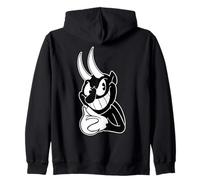 El Diablo Vintage Cartoon Sudadera con Capucha