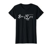 El Dinero es la raíz de Todo Mal fórmula matemática Camiseta gráfica económica