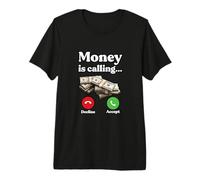 El Dinero está Llamando al Empresario Hustle Hustler CEO Camiseta Premium