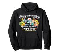 El Dinero no es Todo Divertido Padres Adultos Niños Humor Sudadera con Capucha
