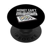 El dinero no puede hacerte feliz, pero los juegos de mesa pueden PopSockets PopGrip Adhesivo