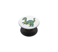 El Dinosaurio es tímido y Quiere ser un T-Rex PopSockets PopGrip Adhesivo