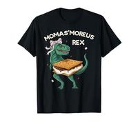 El Dinosaurio Moreus Rex Mom Coquette de Momas Smores de los niños Camiseta