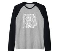 El Dios Creador Viracocha Camiseta Manga Raglan