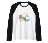 El discurso es mi Masa: Main Goose Baker Pun SLP Camiseta Manga Raglan