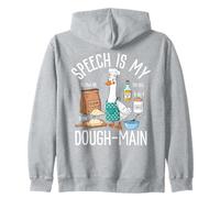 El discurso es mi Masa: Main Goose Baker Pun SLP Sudadera con Capucha