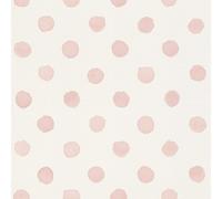 Rasch Bambino XIX 252019 - Papel pintado no tejido (10,05 m x 0,53 m), color rosa y blanco