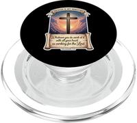 El diseño de diseñador Cristiano es mi Ministerio Jesucristo Fe PopSockets PopGrip para MagSafe