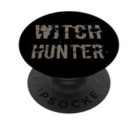 El diseño del Cazador de Brujas en Buena Fuente para Cazadores de Brujas PopSockets PopGrip Adhesivo