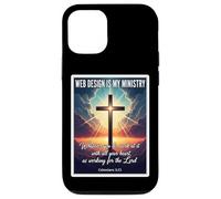 El diseño Web Cristiano es mi Ministerio diseñador desarrollador Jesús Carcasa para iPhone 12/12 Pro
