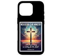El diseño Web Cristiano es mi Ministerio diseñador desarrollador Jesús Carcasa para iPhone 16 Pro