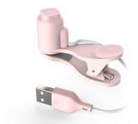 El dispositivo de automatización de tapping para teléfonos móviles aumenta la productividad y ahorra tiempo sin esfuerzo (rosa)