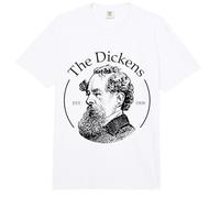 El Divertido Club de Lectura de Literatura de Charles Dickens Comfort Colors Adult Heavyweight T-Shirt