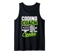 El Divertido Entrenador de programación es la única Forma de Humor tecnológico más Guay Camiseta sin Mangas