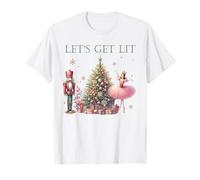 El Divertido escuadrón de Cascanueces navideños de Let's Get Lit Camiseta