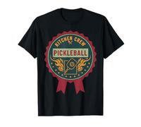 El Divertido Jugador de Pickleball Kitchen Crew ama el Pickleball Camiseta