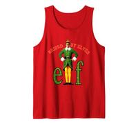 El Divertido Logotipo Original de Elf Xmas Movie Will Ferrell Buddy Classic Camiseta sin Mangas