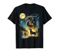 El Divertido Meme del Rottweiler Aullando a la Luna es un Divertido Rottweiler de los 90 Camiseta