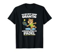 El Divertido Oso del Pádel No Siempre Está De Mal Humor - Camiseta