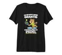 El Divertido Oso del Pádel No Siempre Está De Mal Humor - Camiseta Premium