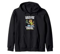 El Divertido Oso del Pádel No Siempre Está De Mal Humor - Sudadera con Capucha