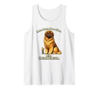 El Divertido Perro Gigante de Leonberger no es un Oso ni un león Camiseta sin Mangas