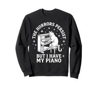 El Divertido Pianista de The Horrors Persist Sudadera