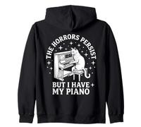El Divertido Pianista de The Horrors Persist Sudadera con Capucha