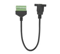 El divisor de cable UTP, con terminal de tornillo RJ45, garantiza una transferencia de señal de alta calidad. El cable de cobre puro proporciona una