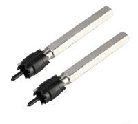 El doble duro de la perforación del metal 2Pcs echó a un lado el pedazo de la soldadura del punto fijado